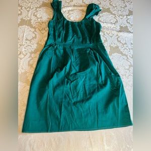 Women’s Banana Republic Sage Green Dress with ruffles